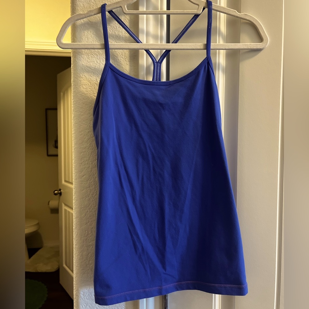Lululemon stretchy tank top